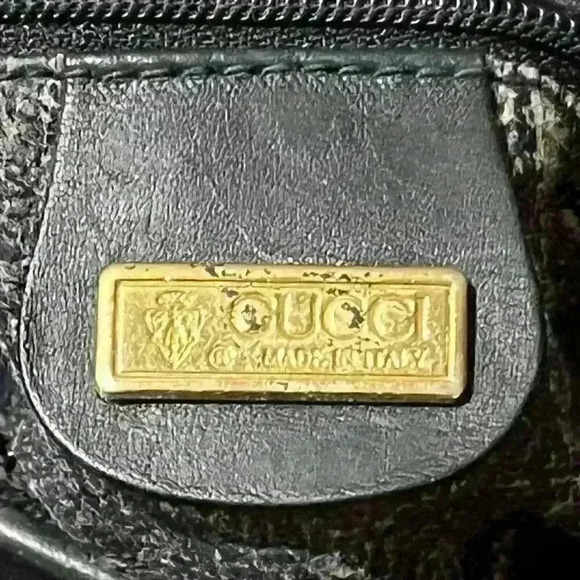 Vintage 70s/80s Gucci Authentic Barrel Crossbody Micro GG Mini Bag 007-115-5770 - Picture 4 of 16